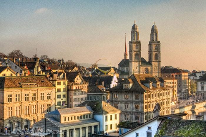 کلیسای گروس مونستر زوریخ - سوئیس