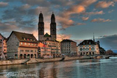 کلیسای گروس مونستر زوریخ - سوئیس