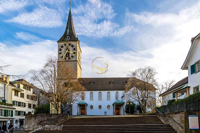 کلیسای سنت پیتر زوریخ - سوئیس