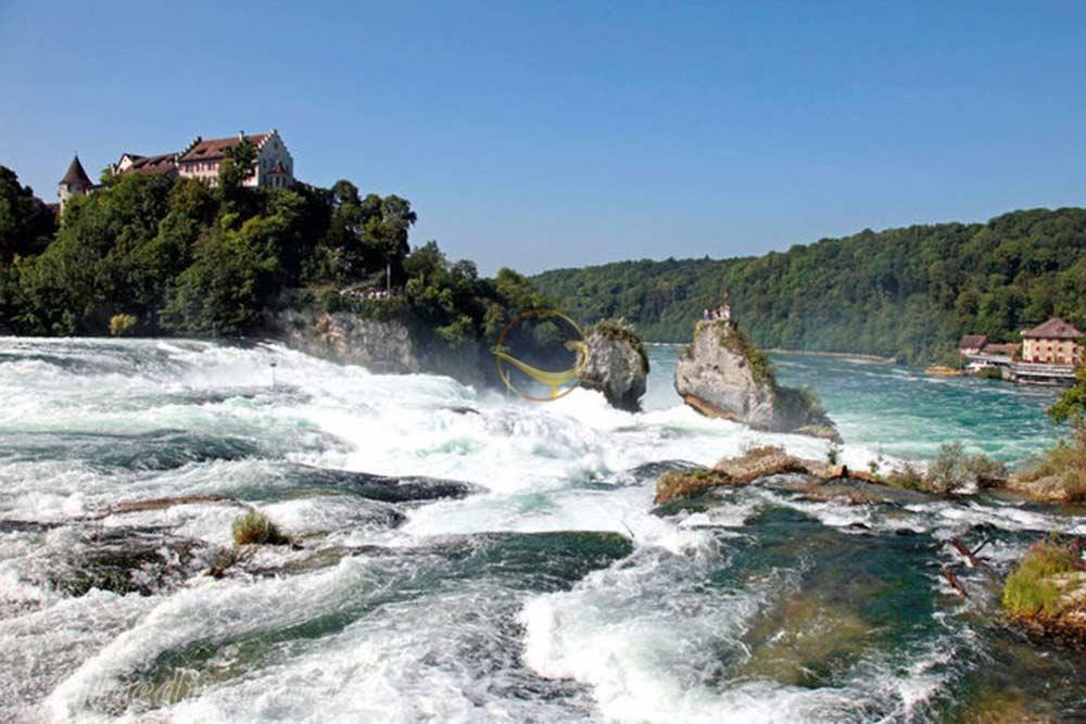 آبشارهای راین زوریخ - سوئیس | علاءالدین تراول