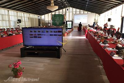 سالن شیشه ای هتل قصر بوتانیک گرگان