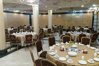 سالن قصر نور هتل باباطاهر همدان