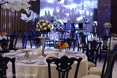 تالار رز آبی مجتمع قصر رز کرج