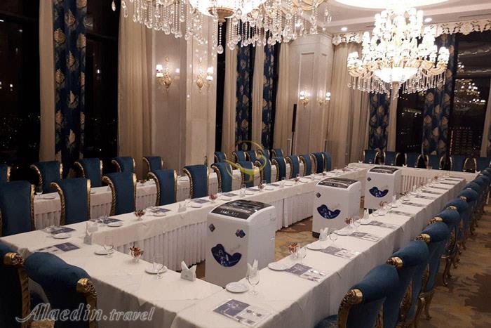 سالن های هتل الماس 2 مشهد | علاءالدین تراول