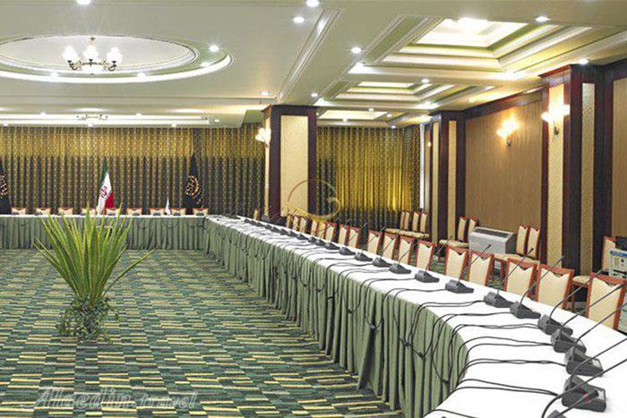 سالن کنفرانس هتل شهریار تبریز | علاءالدین تراول