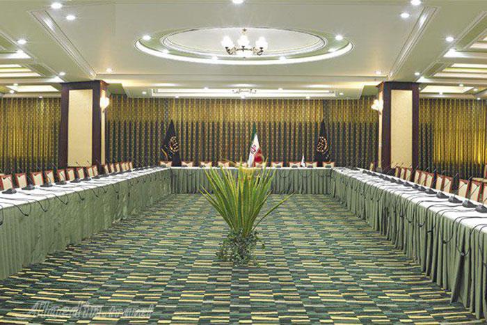 سالن کنفرانس هتل شهریار تبریز | علاءالدین تراول