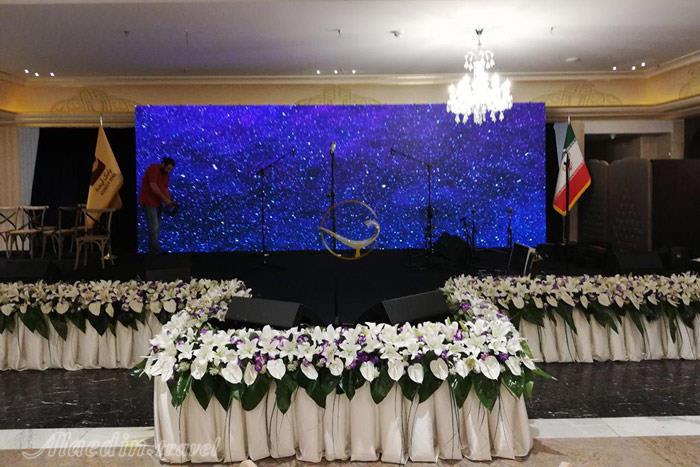 سالن بزرگ هتل اسپیناس پالاس تهران  | علاءالدین تراول