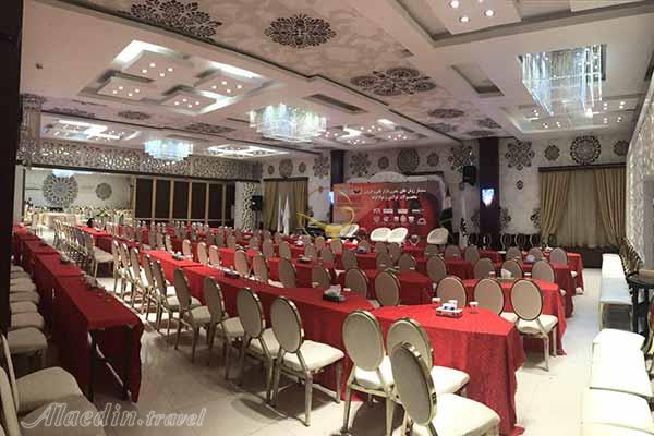 سالن زمرد هتل پارسیان کوثر تهران | علاءالدین تراول