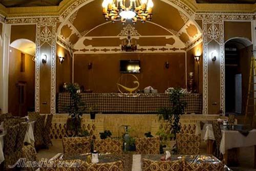 سالن صفویه هتل سنتی خوان دوحد یزد