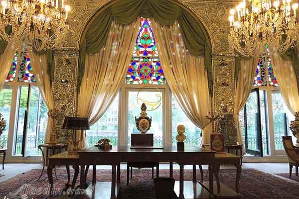 سردر باغ ملی در تهران | علاءالدین تراول