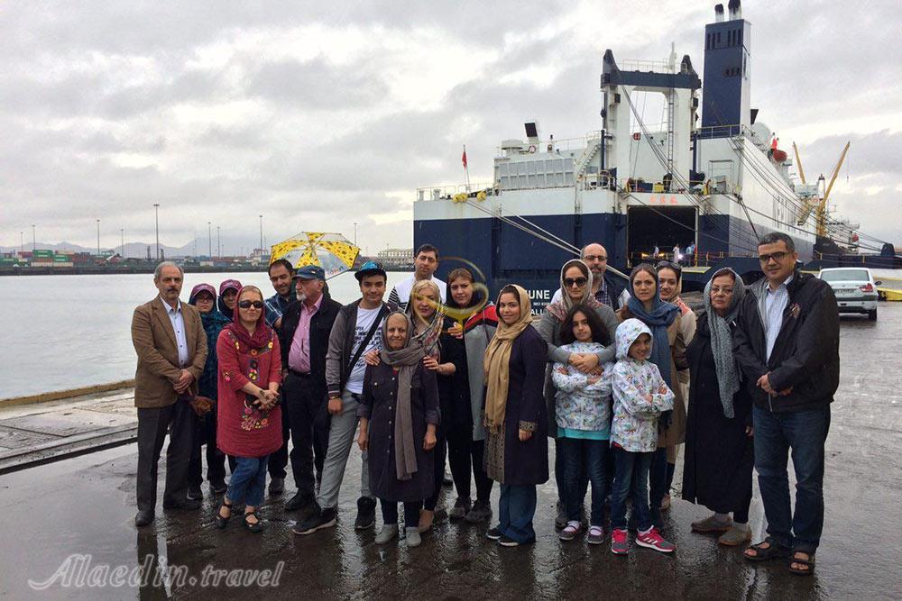 همسفران تور گروهی بندر عباس | علاءالدین تراول