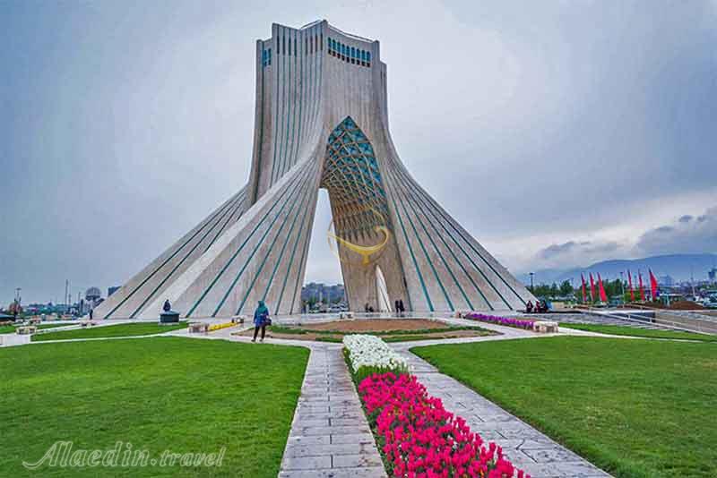 برج آزادی تهران | علاءالدین تراول