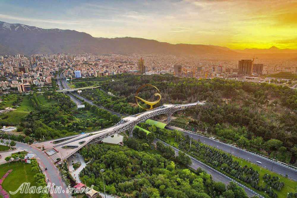 پل طبیعت تهران | علاءالدین تراول