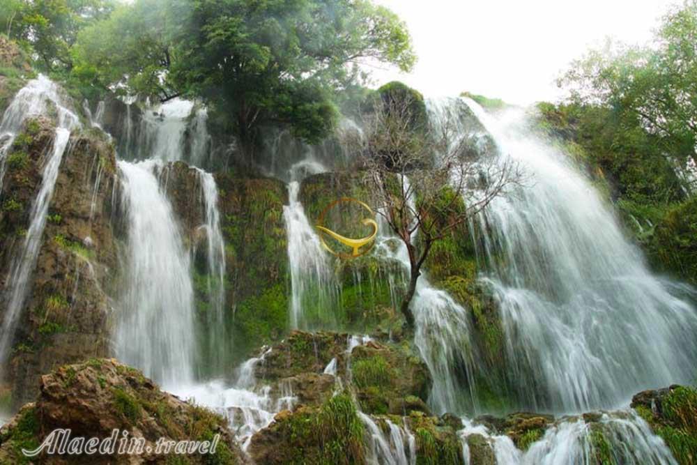 آبشار نیاسر کاشان | علاءالدین تراول