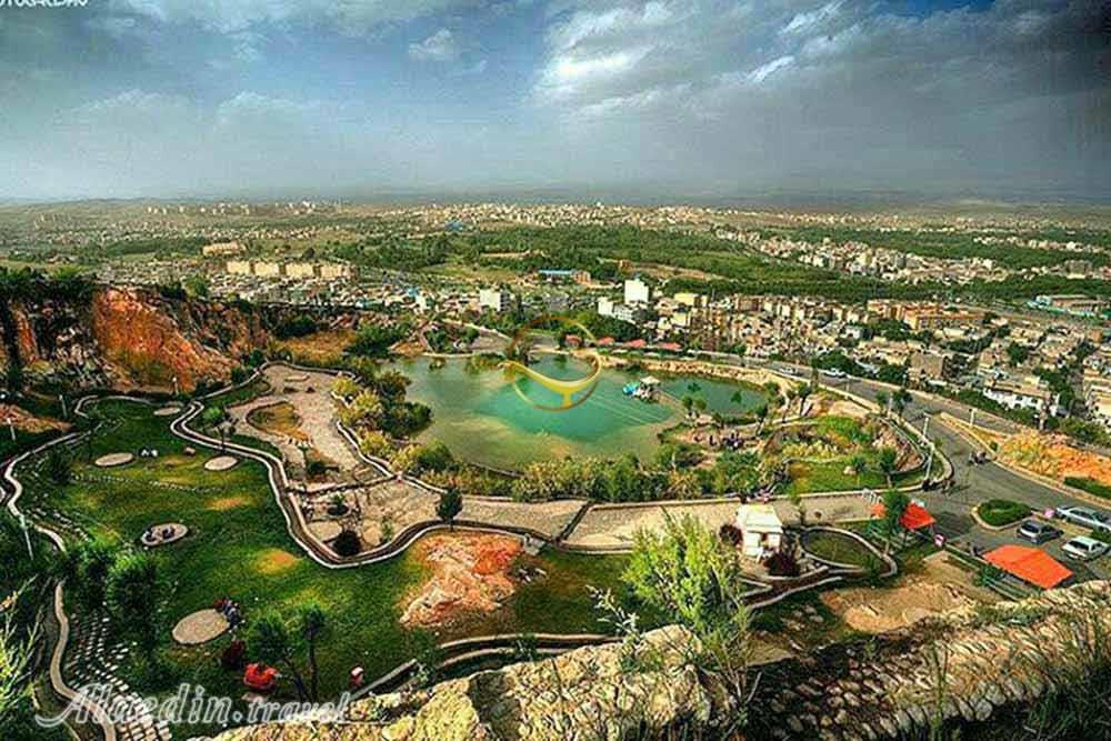 گردشگاه تپه چغا (بام بروجرد) بروجرد | علاءالدین تراول