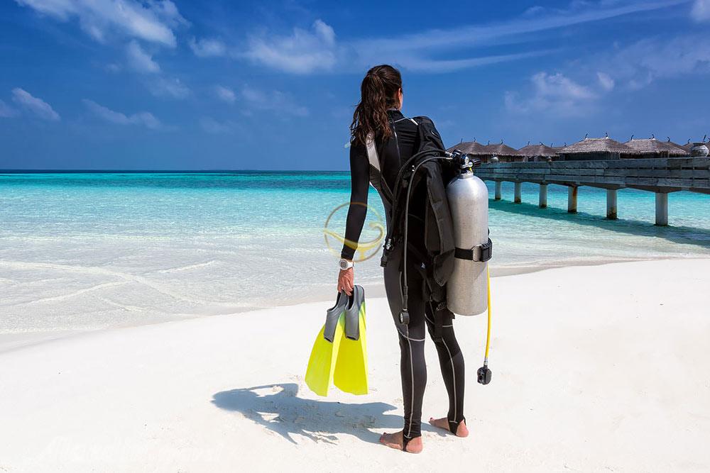 غواصی در مالدیو | علاءالدین تراول