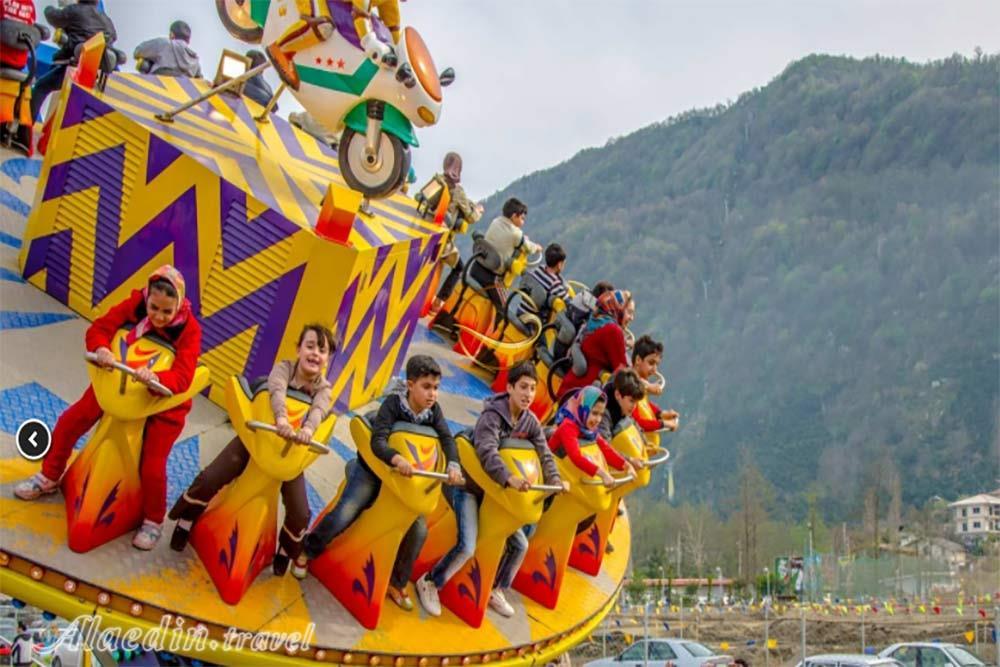 شهربازی در تور رامسر جواهرده | علاءالدین تراول