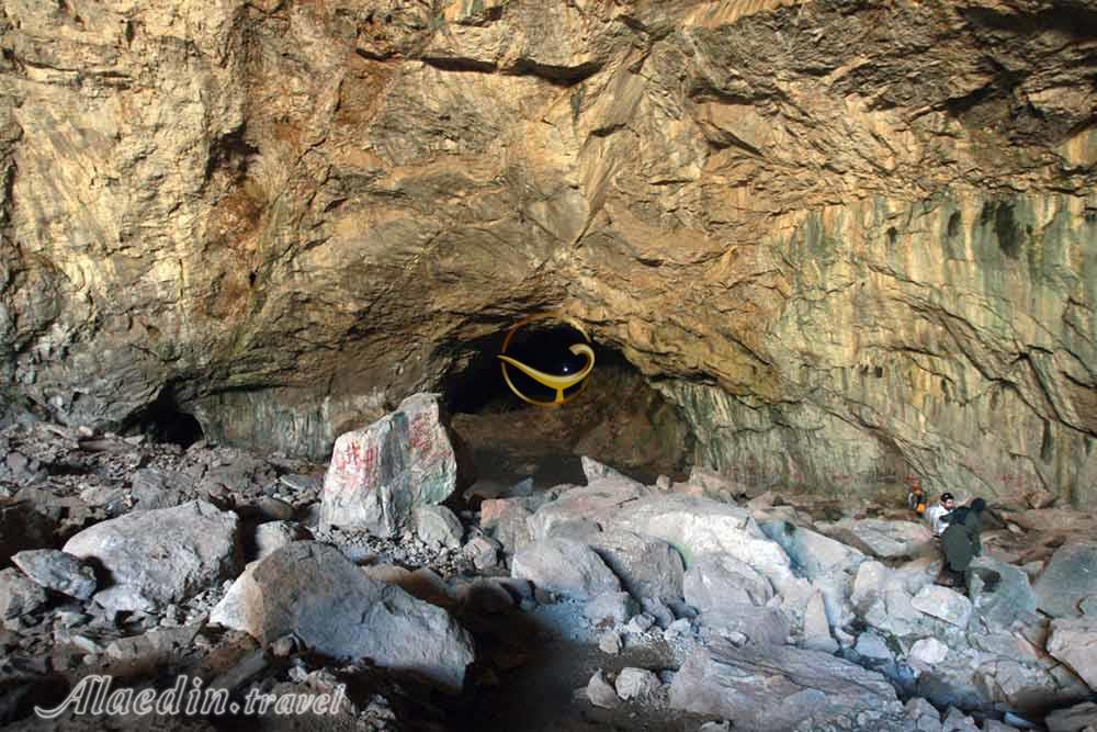 غار رودافشان دماوند | علاءالدین تراول