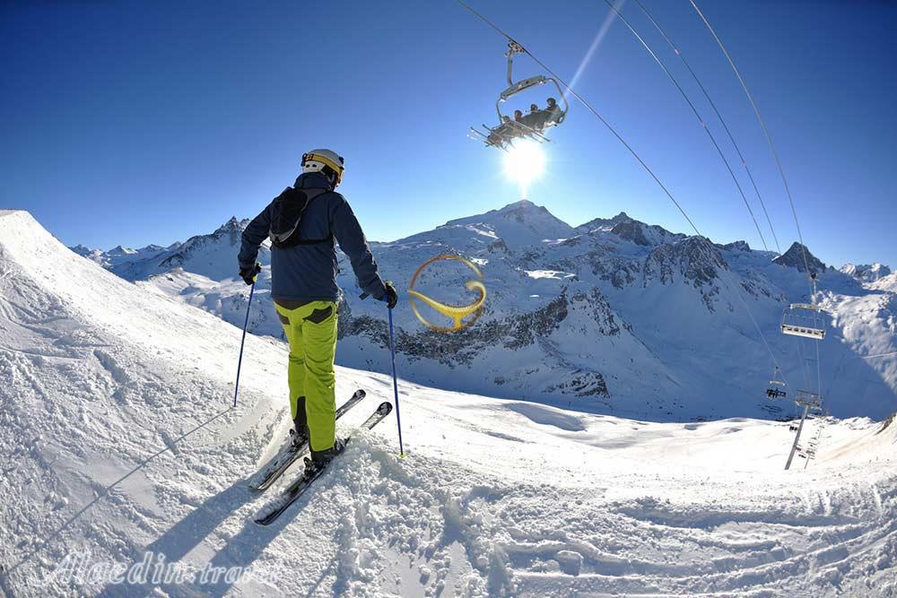 پیست اسکی آلوارس سرعین | علاءالدین تراول