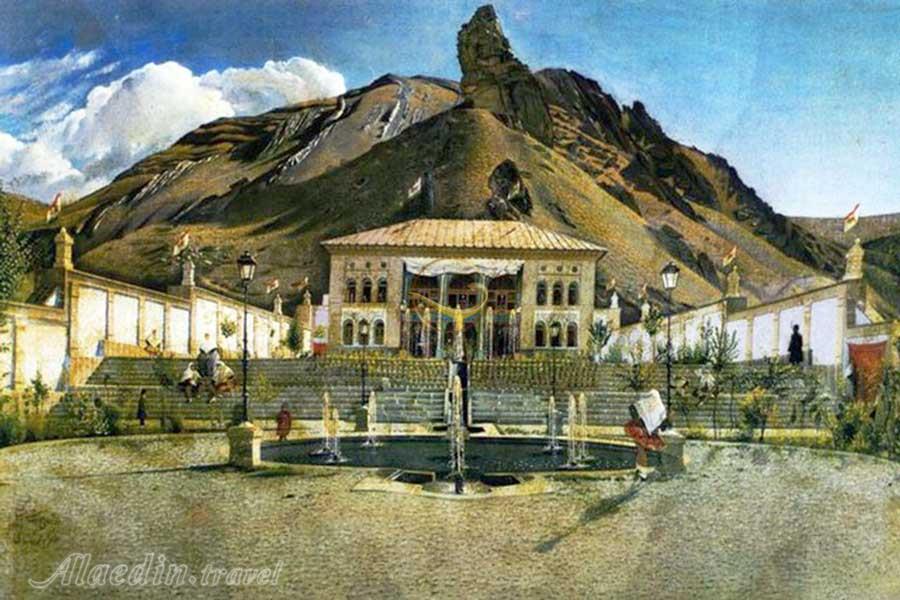 نمای گذشته کاخ ناصری - تور شهرستانک | علاءالدین تراول