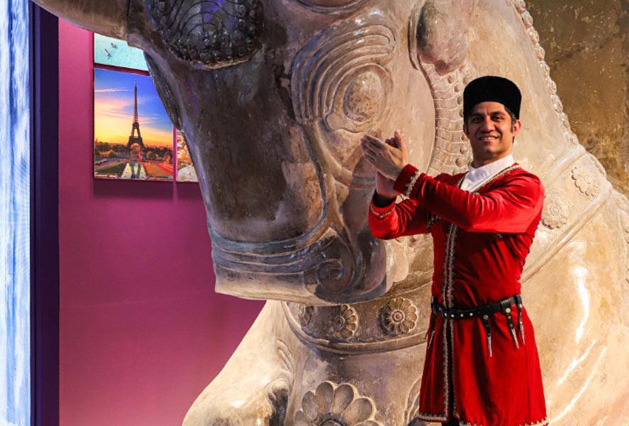 غرفه علاءالدین تراول در نمایشگاه گردشگری تهران 