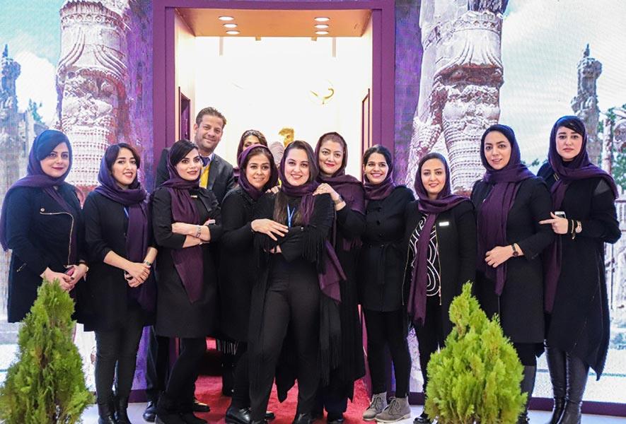 علاءالدین تراول در نمایشگاه گردشگری تهران 