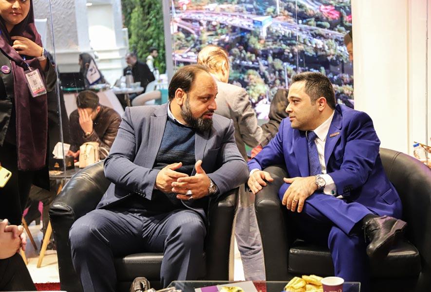 تیم علاءالدین تراول در نمایشگاه گردشگری تهران