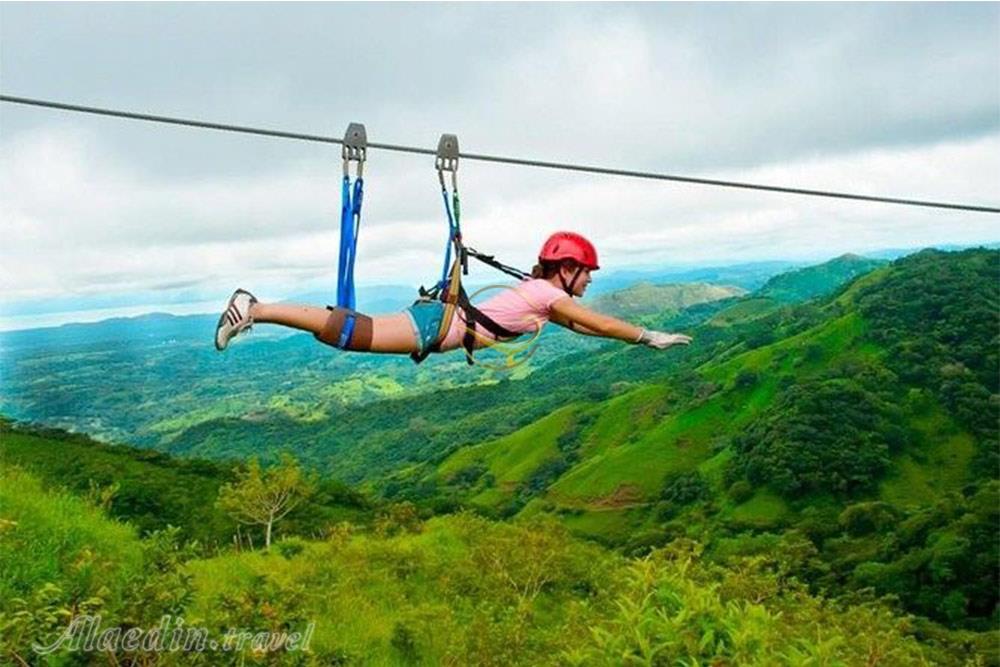 تجربه معلق بودن بین زمین و آسمان با بهترین زیپ لاین های ایران