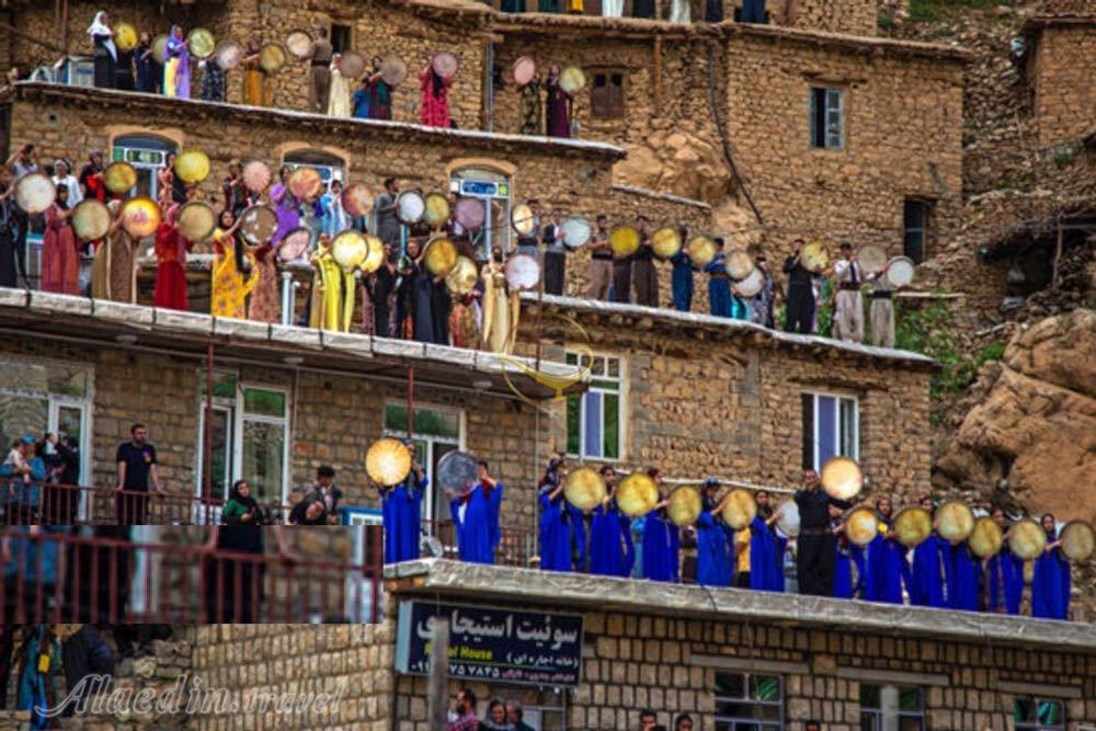 سفر به پالنگان برای آیین حیرت انگیز هزار دف