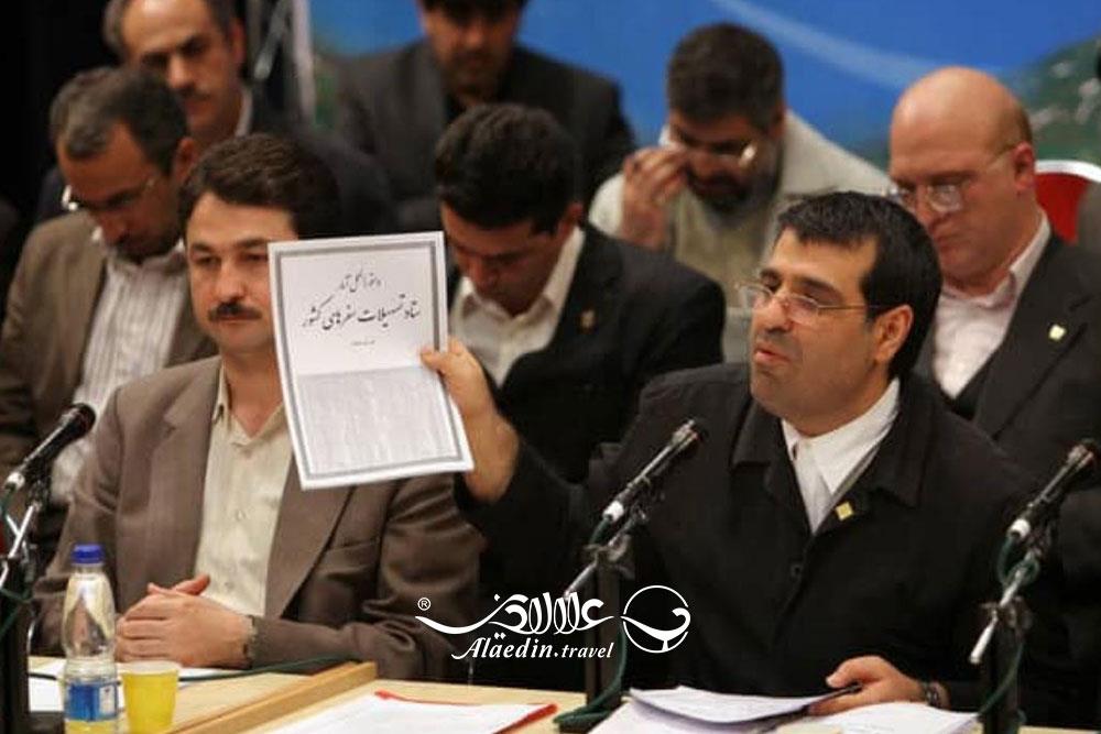 محمد ابراهیم لاریجانی فعال گردشگری