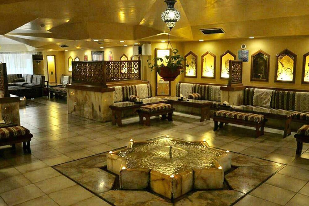 دمنوش خانه آرامش هتل هرمز بندرعباس | علاءالدین تراول