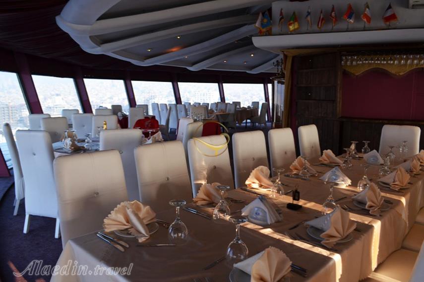 کافه کریستال هتل برج سفید تهران | علاءالدین تراول