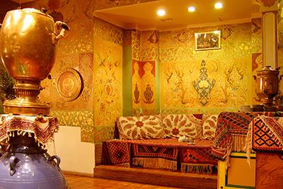 سفره خانه سنتی دلشدگان هتل کوثر تهران | علاءالدین تراول