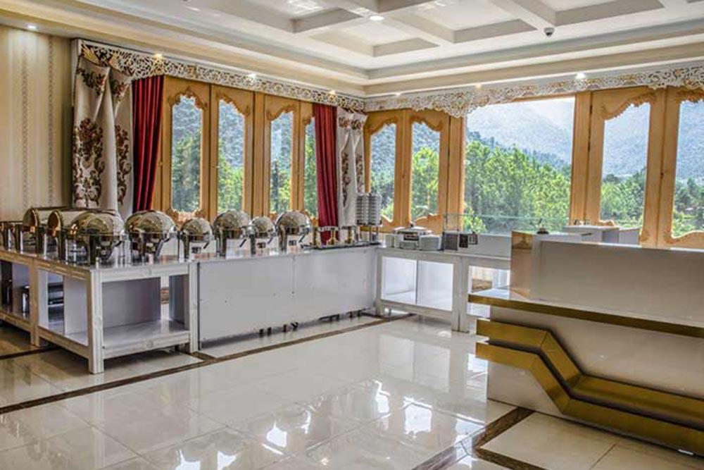 رستوران هتل راتینس ماسال | علاءالدین تراول