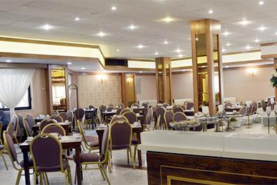 سالن صبحانه خوری میخک هتل پردیسان مشهد | علاءالدین تراول