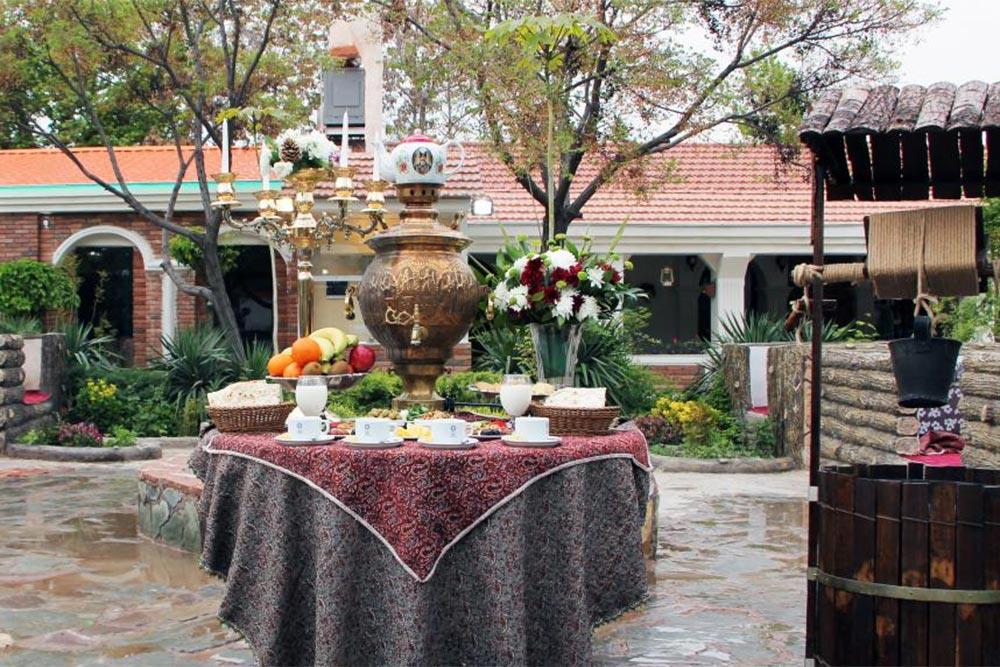 رستوران سنتی هتل پردیسان مشهد | علاءالدین تراول