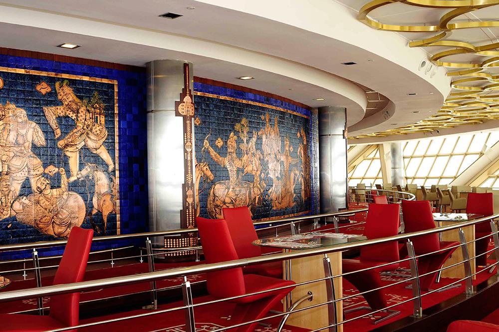 رستوران گردان برج میلاد تهران | علاءالدین تراول