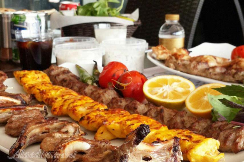 رستوران شمرون کباب تهران | علاءالدین تراول