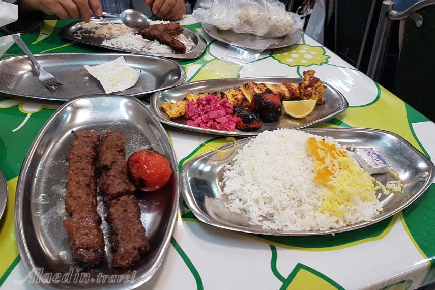 رستوران اطمینان تهران | علاءالدین تراول