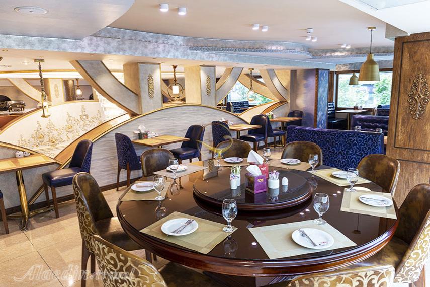 کافه رستوران لارا هتل سیمرغ تهران | علاءالدین تراول