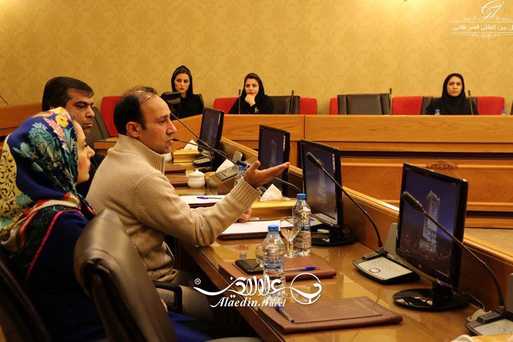 امیر سزاوار هتل قصر طلایی مشهد | فعال گردشگری