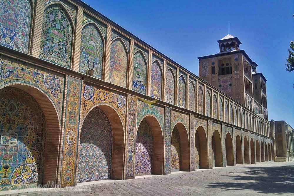 شمس العماره در تور تهرانگردی علاءالدین تراول