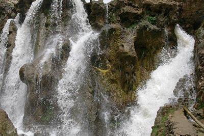 Sheikh Ali Khan Waterfall in Kuhrang