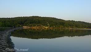 Saghalaksar Dam Lake in Rasht