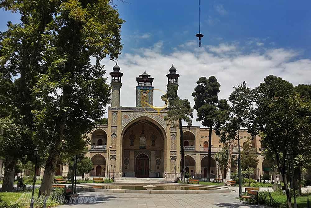 مسجد و مدرسه سپهسالار تهران | علاءالدین تراول