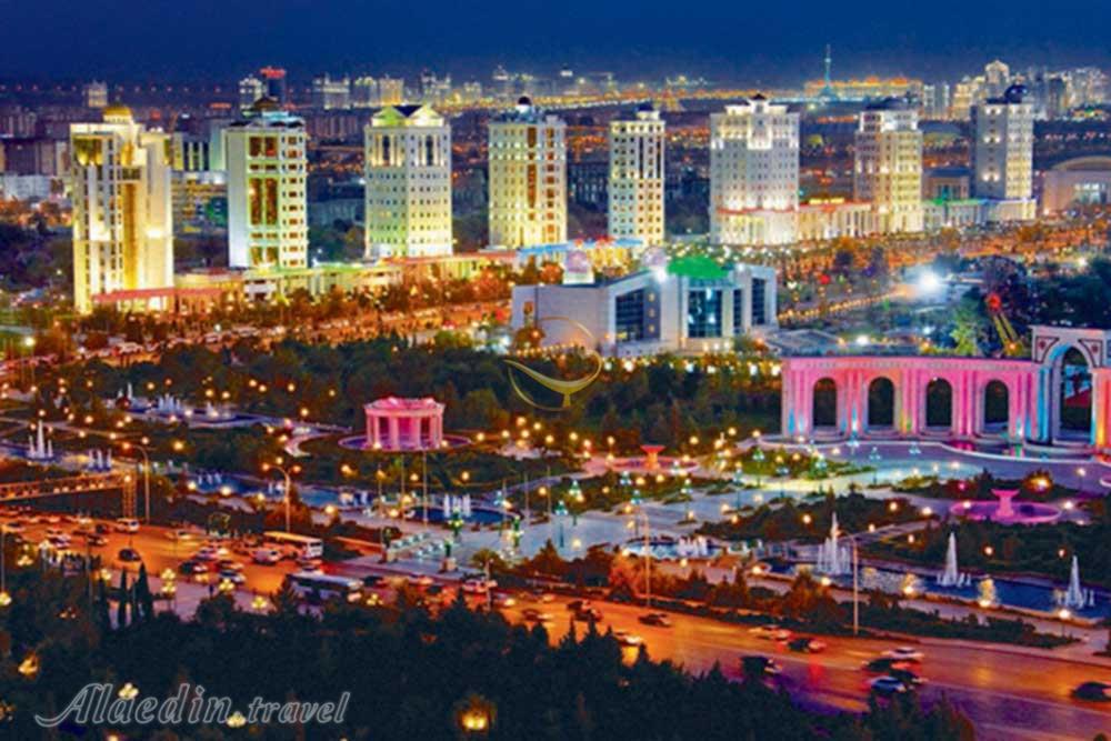 تور بجنورد باجگیران عشق آباد ترکمنستان علاءالدین تراول | عمده فروش تور در  ایران