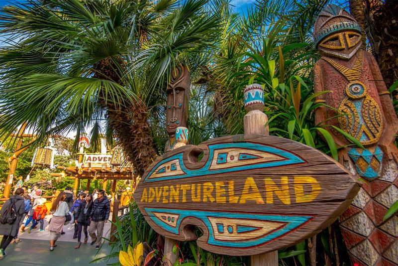 قسمتهای مختلف دیزنی لند توکیو - سرزمین ماجراجویی – Adventureland