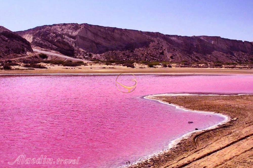 دریاچه صورتی لیپار چابهار
