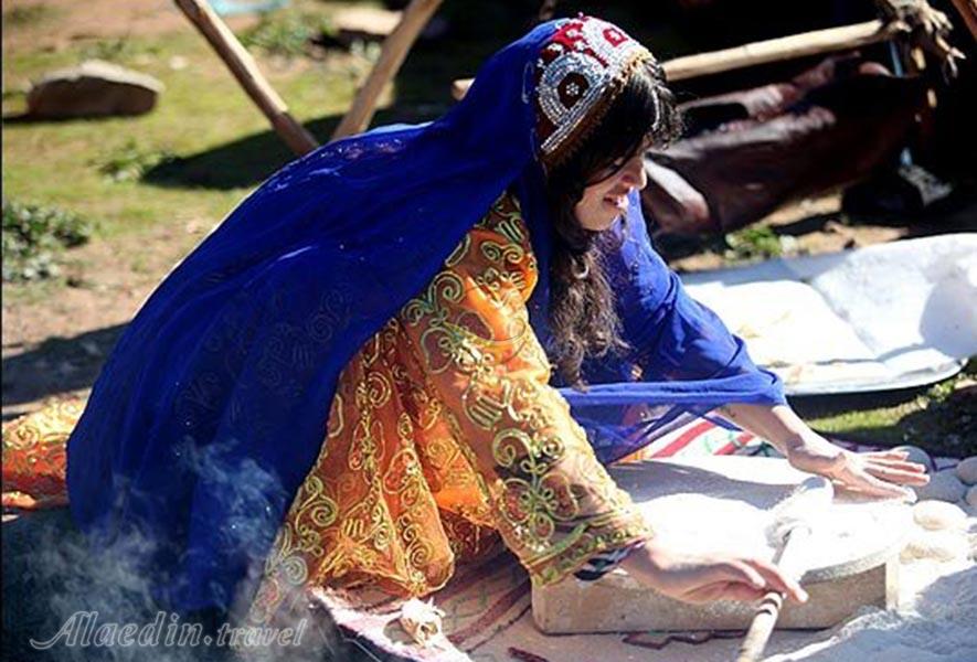 غذاهای عشایر بختیاری 