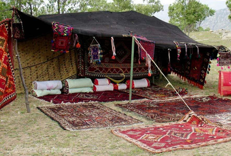 چادر عشایر بختیاری 